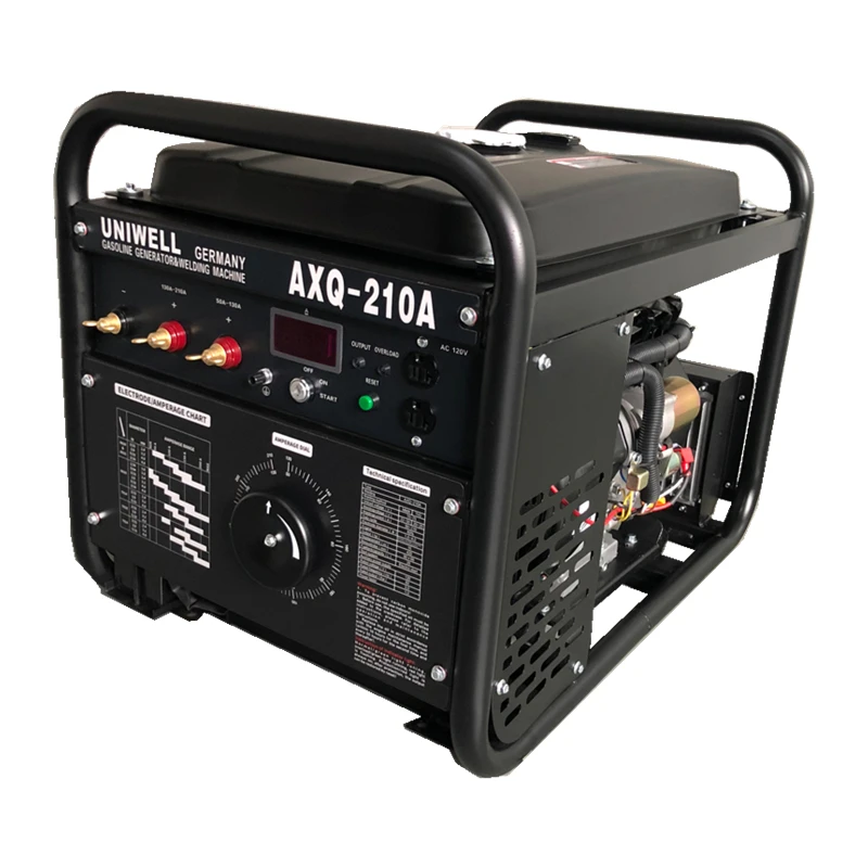 210Amp 6,0 мм бензиновый дизельный сварочный аппарат инвертор для завода Mma Tig дуговой сварной генератор