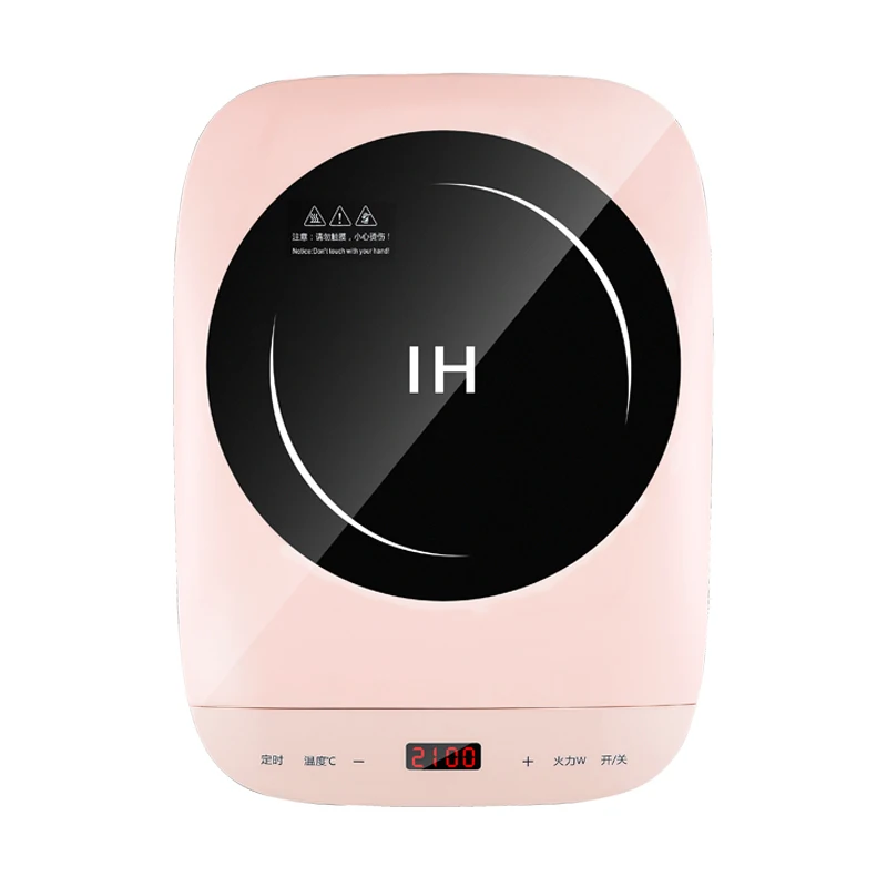 
TZ-208A Household Induction Cooker Small Hot Pot One Fully Automatic Battery Stove Mini Energy-saving Cooking 
