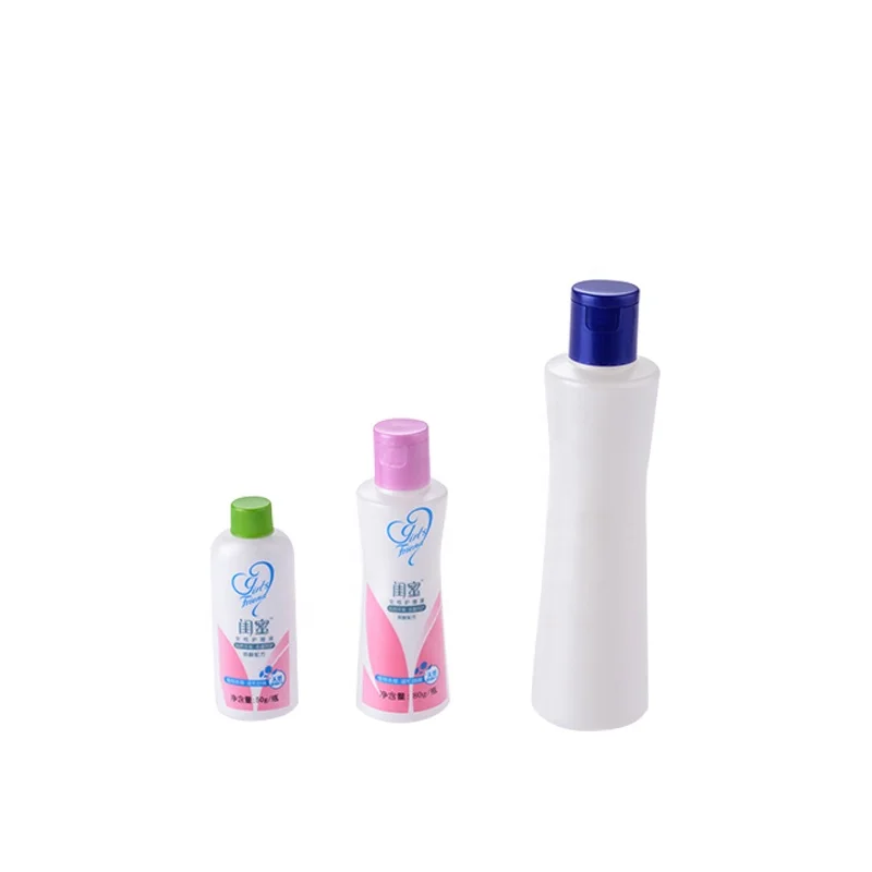 HDPE white cream pump plastic bottles and jars for tablets