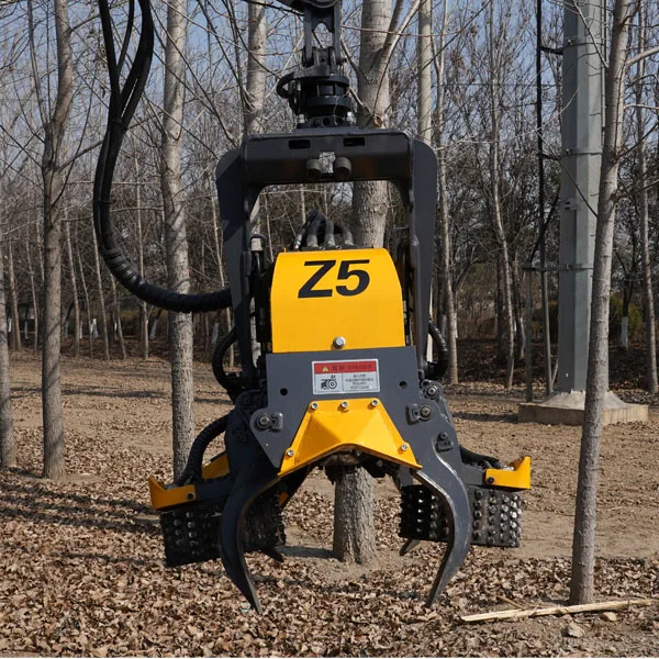 Automatic Forestry Tree Harvester Heads Felling Machine for Excavator with Max Cutting 400 mm in