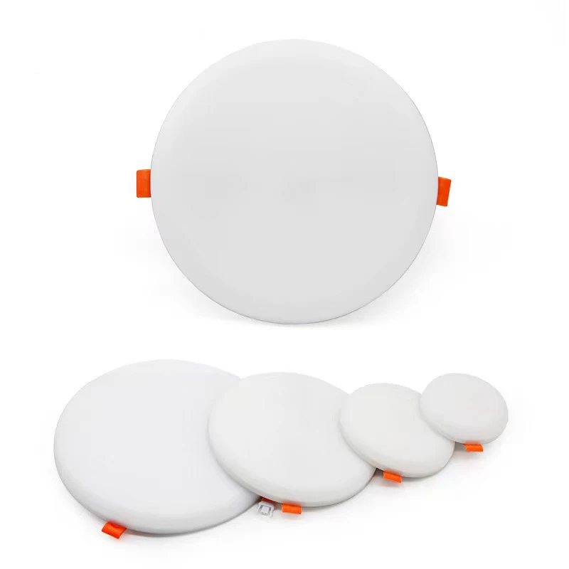2021 high lumen Panel light 36W Frameless  Recessed LED Panel Light Round Ceiling lamp for office
