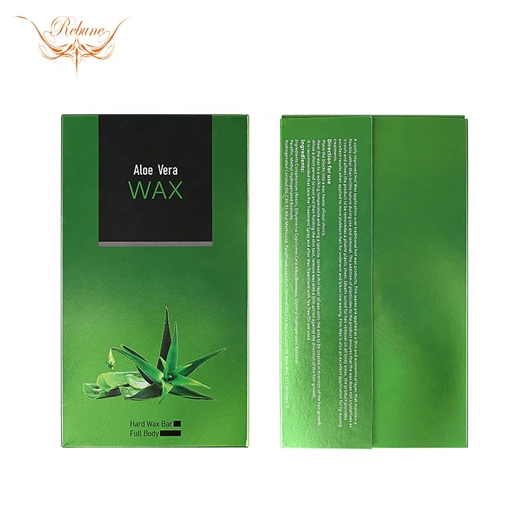400G Boxes Depilatory Wax Aloe Vera Hard Wax Eyebrow Hair Removal Facial Wax