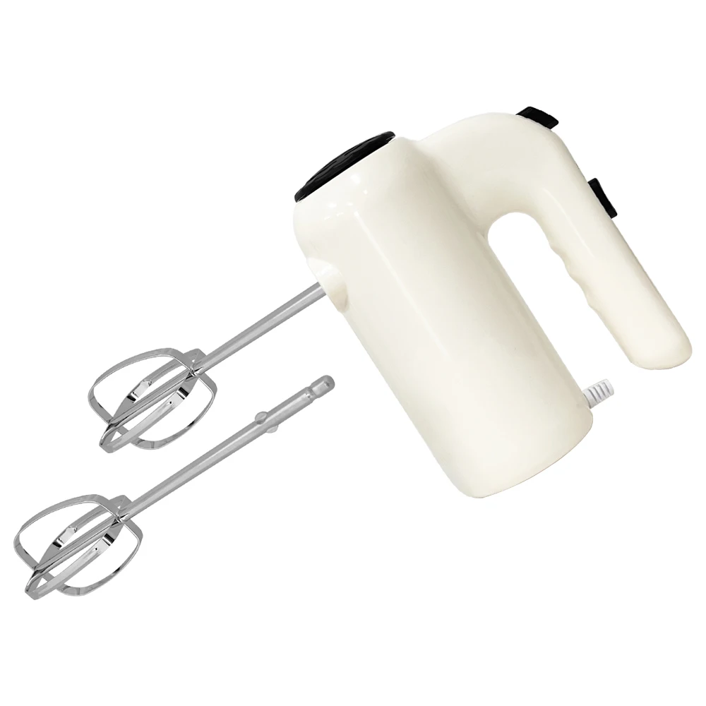 Professional Handheld Electric Frother Mixer Machine Cake Dough Egg Immersion Blender Whisk with Base of Storage for Kitchen Use