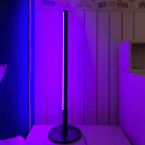  Скандинавская Светодиодная настольная лампа CHUSE RGB современная для спальни рядом с пультом дистанционного управления домашний декоративный металлический стоячий