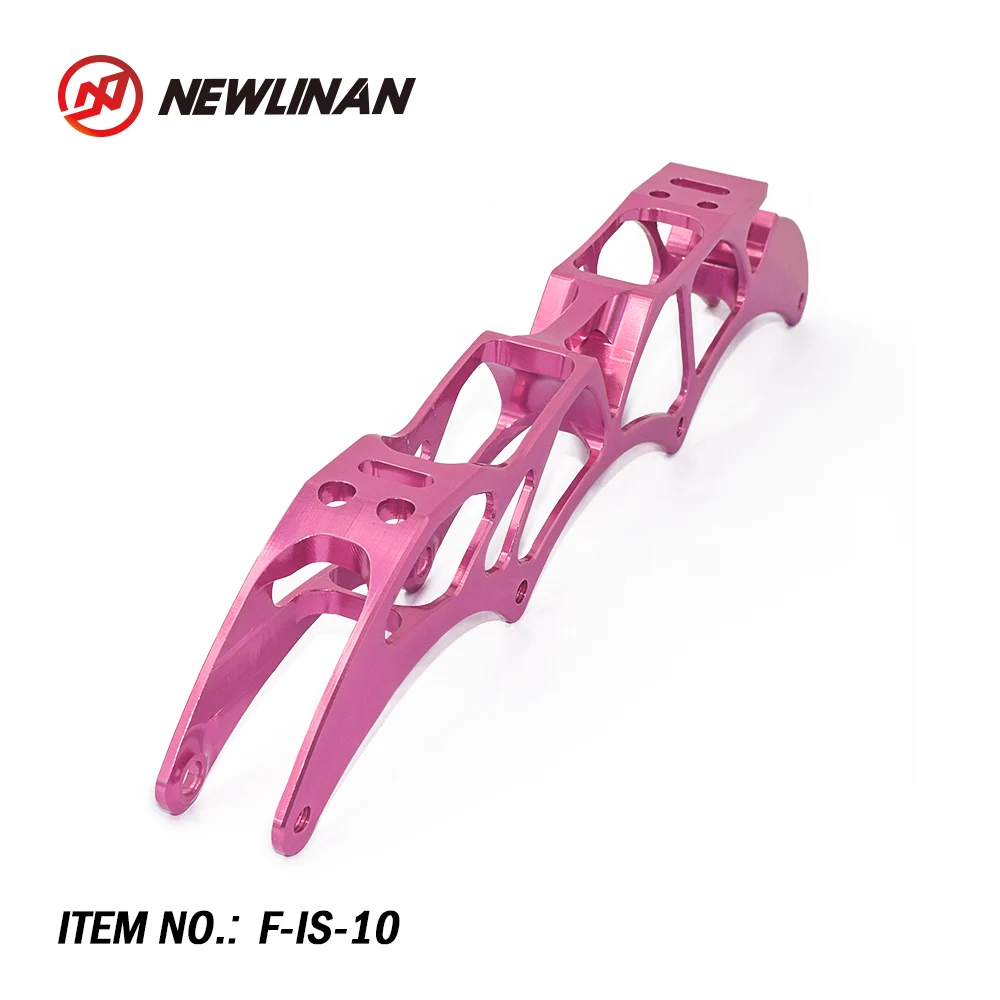 CNC Solid Aluminium OEM Speed Skate Inline Frame Inline Speed Skate Frame