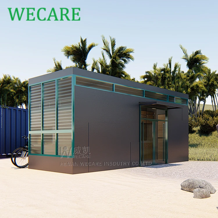 20ft portable house steel frame foldable container home