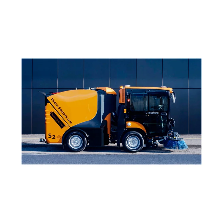 Made In China Superior Quality Tractor Road Warehouse Spray Mop With Sweeper