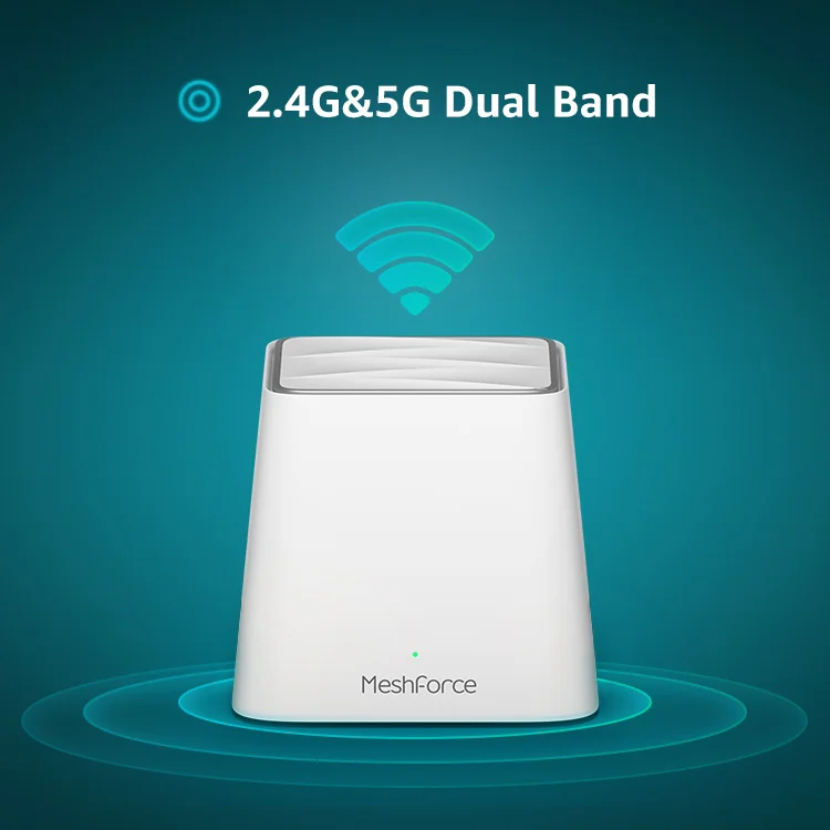 Hot Sale Long Range Ac1200 1000Mbps Gigabit Wifi Router Mesh Wireless System Manufacturer