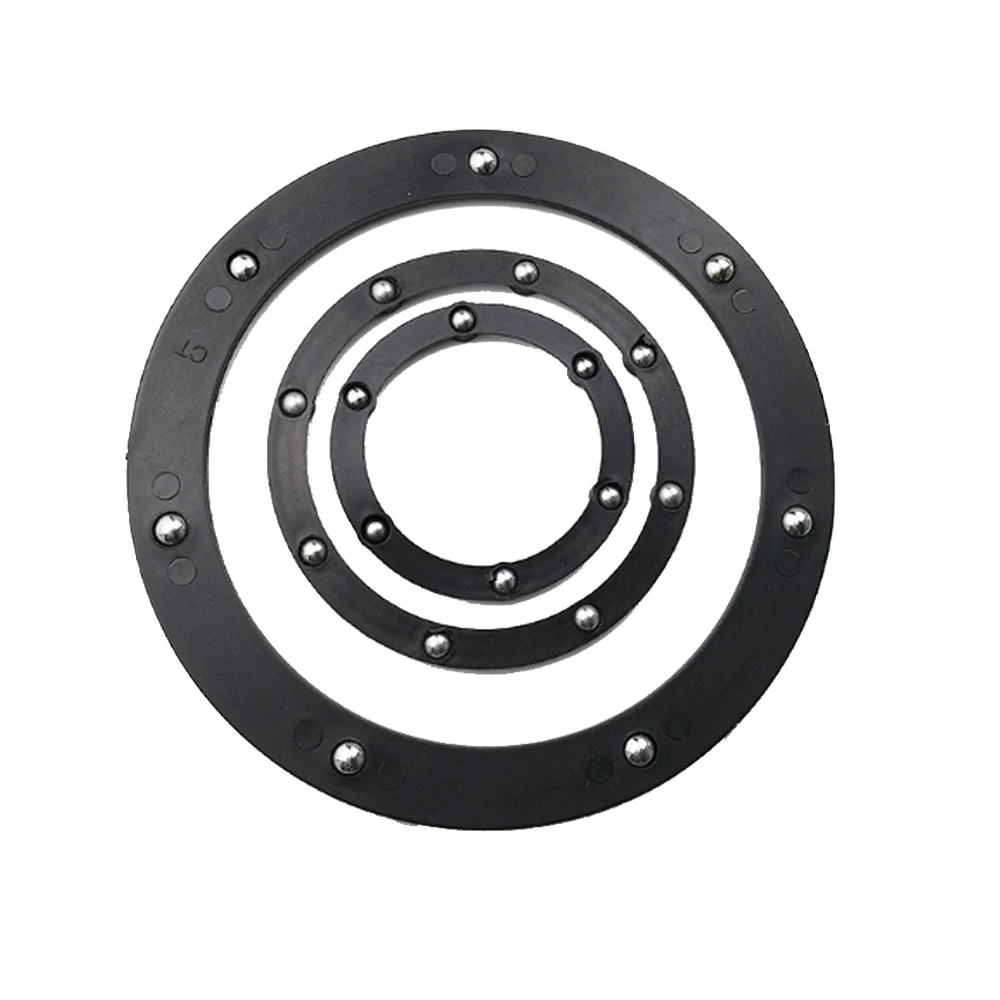 Ball bearing heavy duty base swivel plate plastic turntable