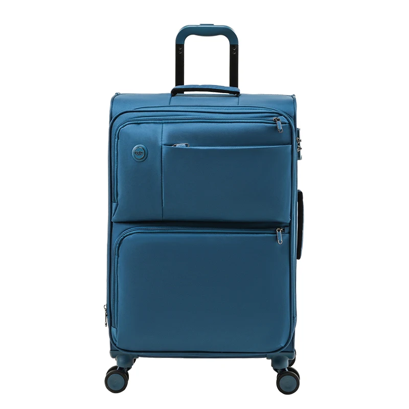 Luggage Set Wholesale Soft Fabric Luggage Lightweight Aluminum Trolley Suitcase