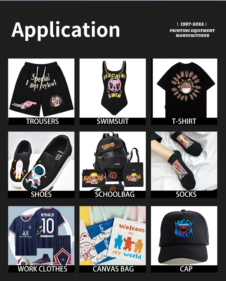 Advance 60cm DTF Printer 2 Heads XP600/i3200 T Shirt DTF Printer Printing Machine Auto Shaker Dryer for All Fabrics