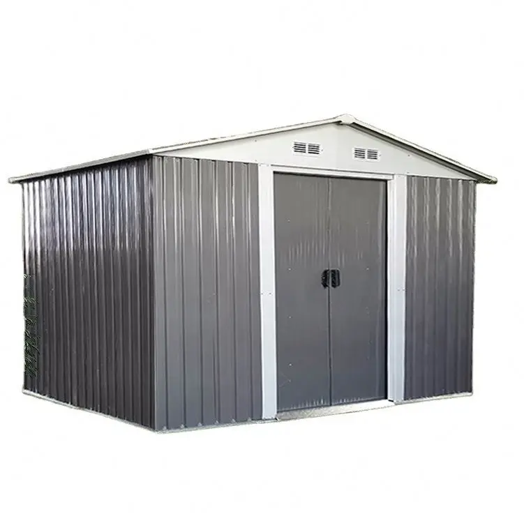 Manufacturer Wholesale Outdoor Waterproof Apex 10x6 Large Garden Shed