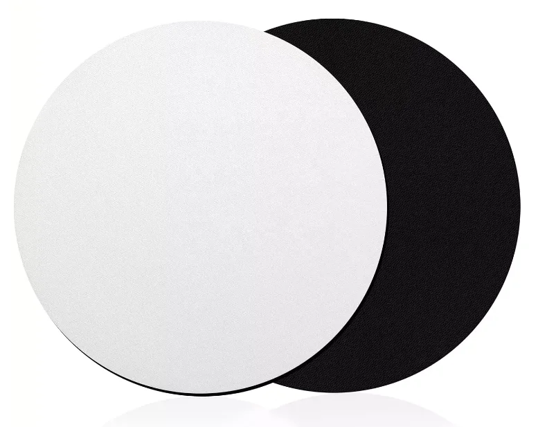 wholesale customized logo sublimation blank white natural rubber gaming mouse pad mouse mat