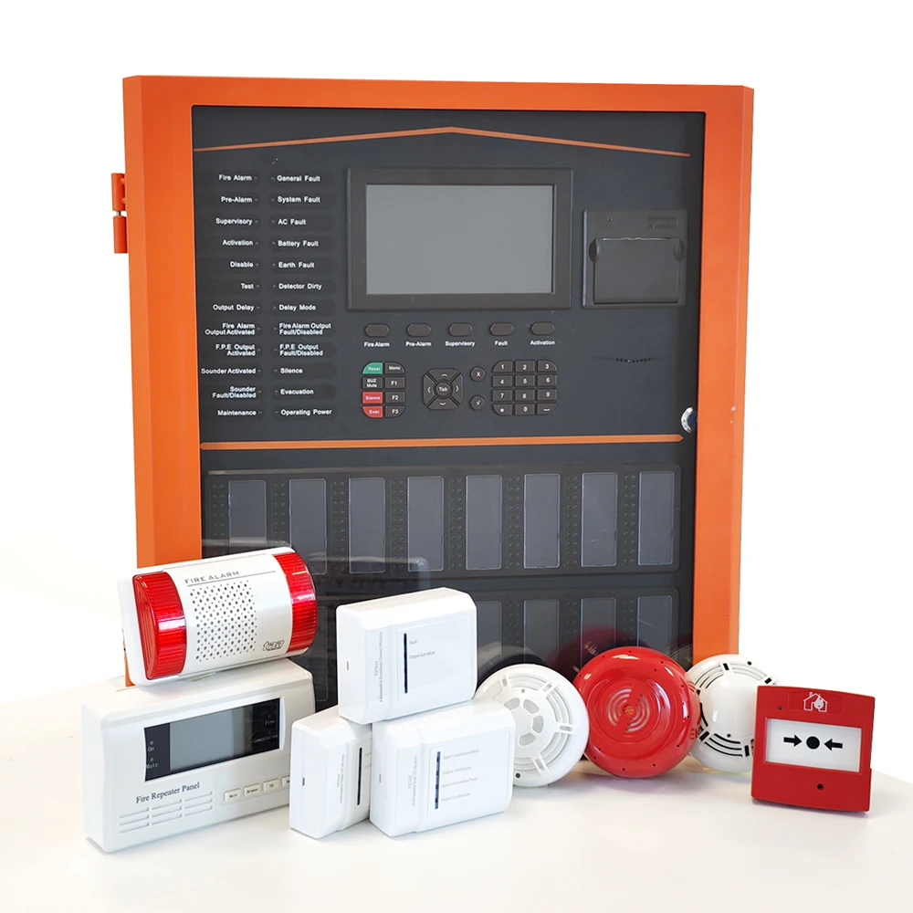 Tanda Factory Price fire alarm control panel wholesale fire alarm system addressable fire alarm system