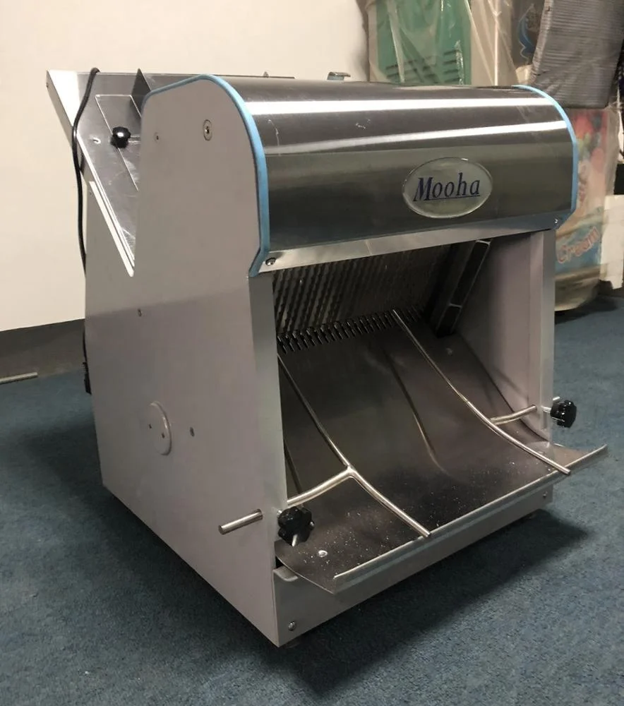 Commercial Bread Slicer Toast Cutter Bakery Baking Line Equipment Loaf Slicing Bread Maker Machine Loaf Bread Slicer