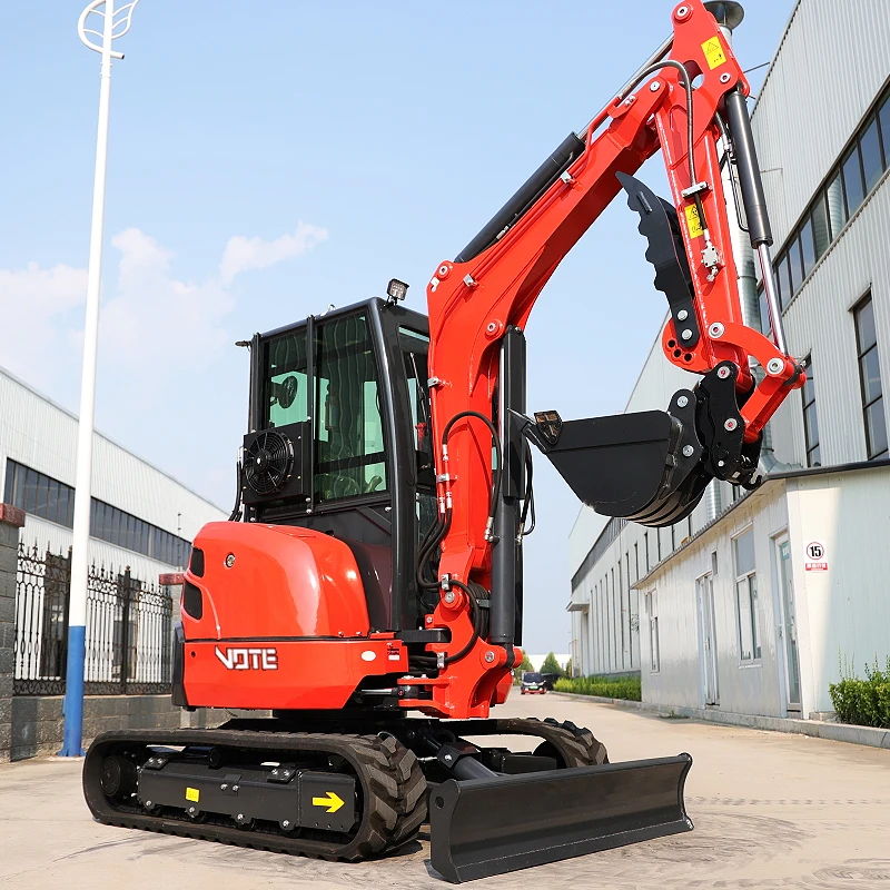 VOTE  Excavator 3.5 Ton EPA Kubota Engine  Digger Farm Small Excavators 1 Ton 2 Tons  Machine Prices Mini Excavator
