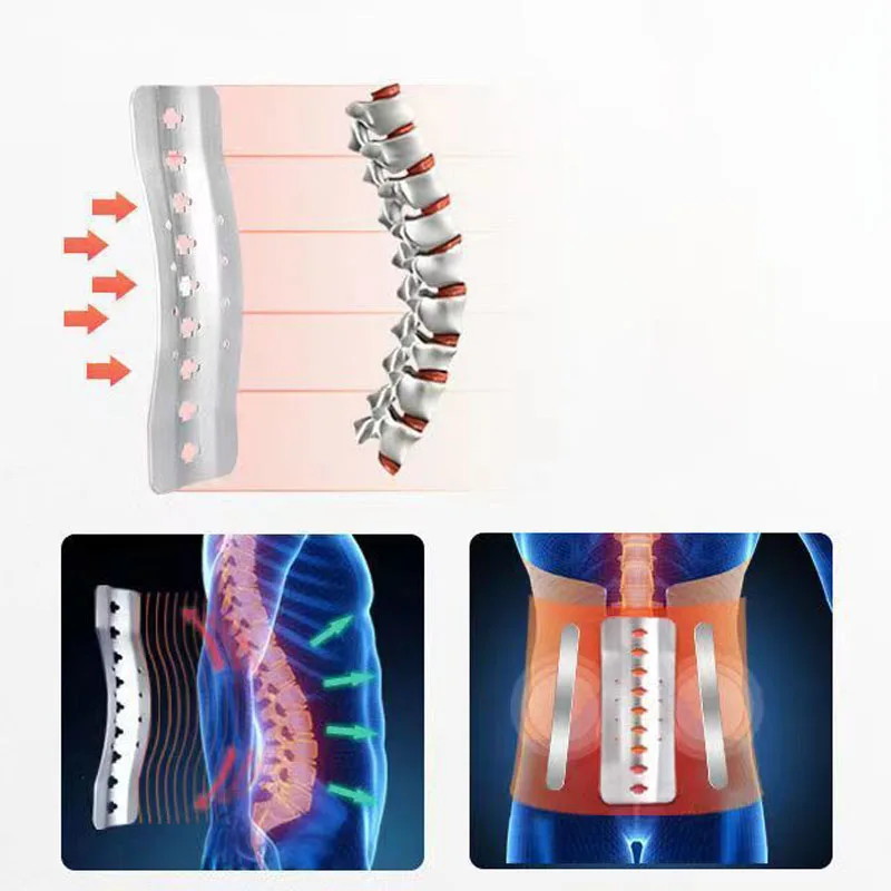 Low MOQ Breathable Waist Health Care Magnetic Ergonomic Lumbar Support Belt Medical Waist Belt