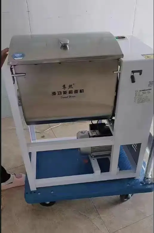 Commercial fully automatic stainless steel flour mixer