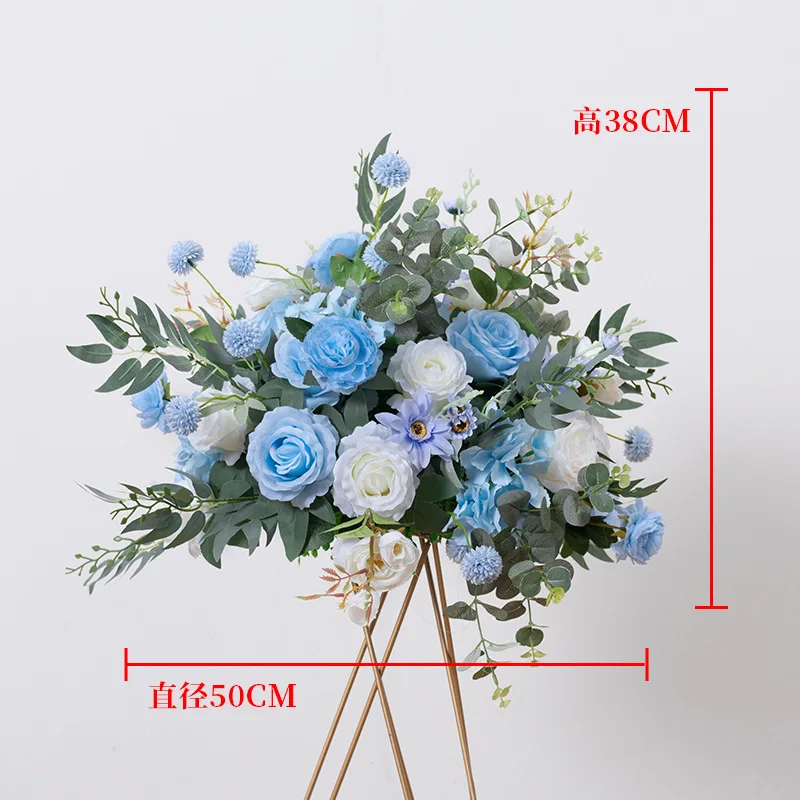 Wholesale Table flowers for centre pieces Artificial Flowers Ball For Wedding Decoration