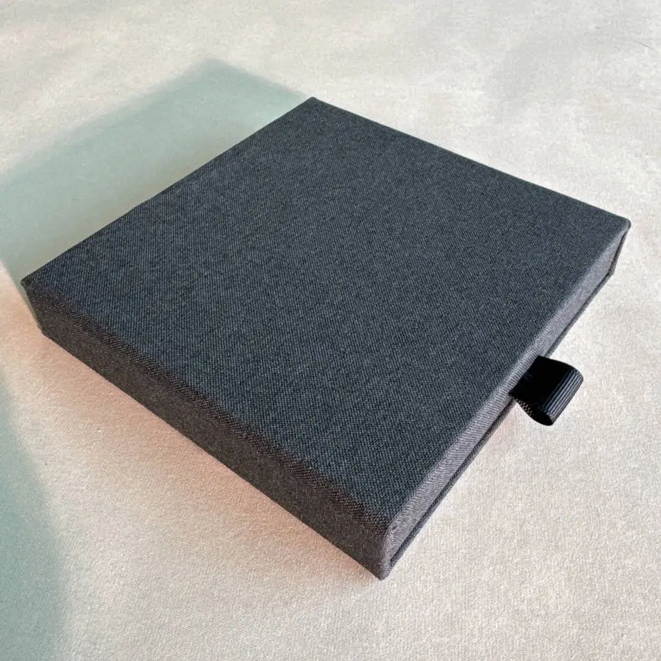 Fabric Linen drawer USB Flash Drive Gift Box Wedding Packaging USB Box