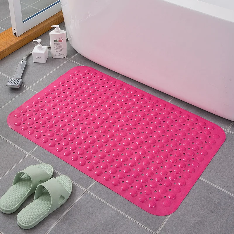 
Customized microfiber memory non-slip safety thickened absorbent folding shower mat non-slip pvc bathroom absorbent bath mat 