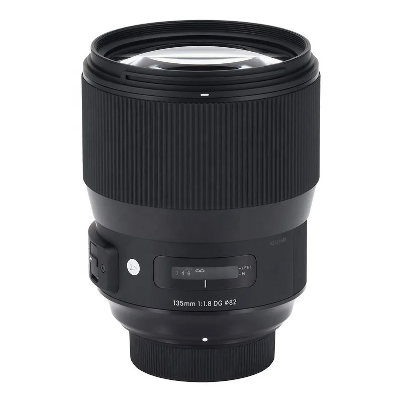 Factory low moq Used 135mm prime lens 135mm F1.8 Art DG HSM for Sony E full-frame lens