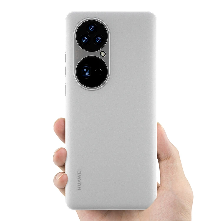 Newest Phone Case For Huawei P50 Pro Case Bulk Sale 0.35mm Super Thin Matte Case For HUAWEI P50 Pro