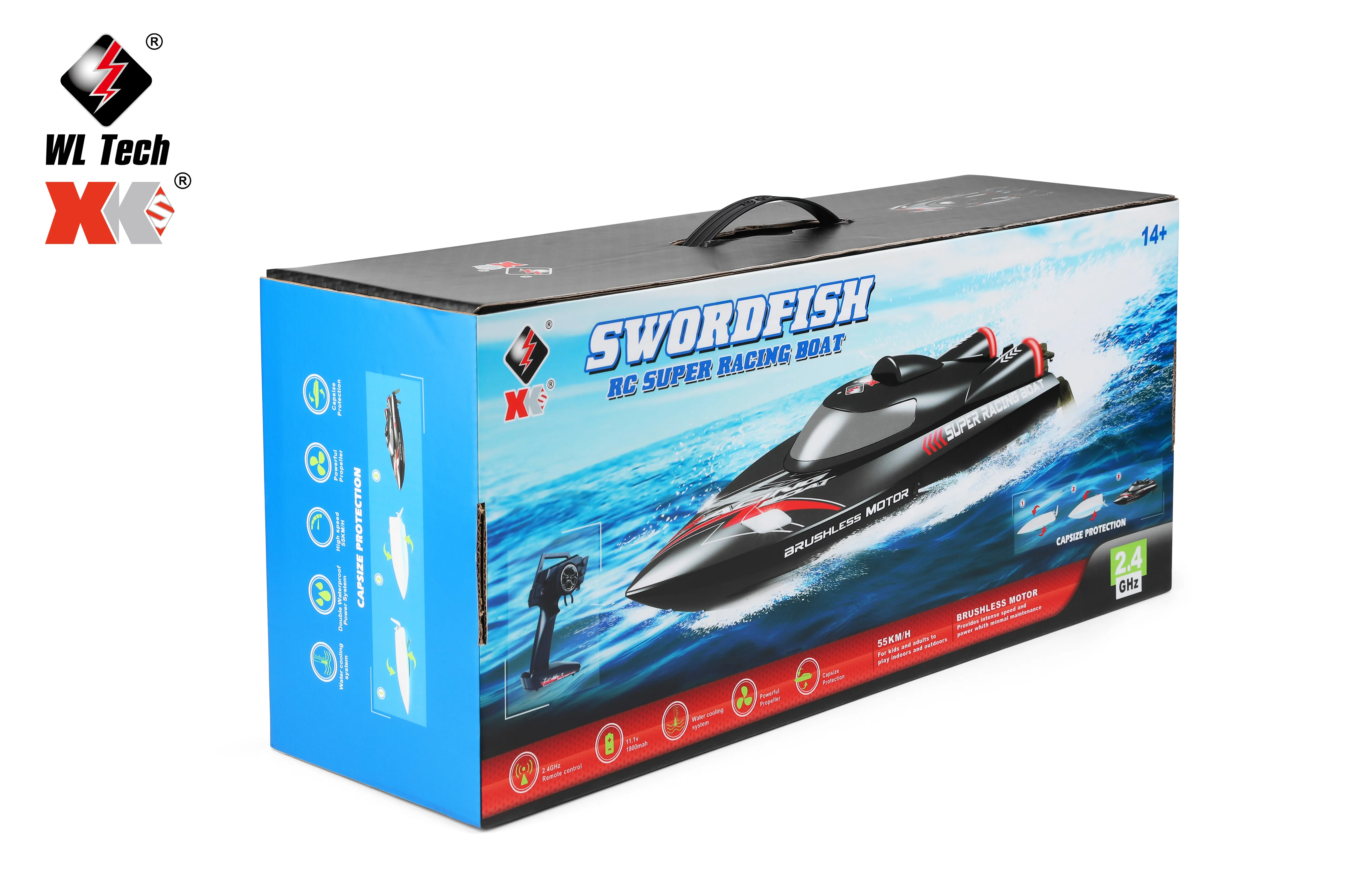 WL TOYS original manufacturer WL916 new boat high speed 55Km/h