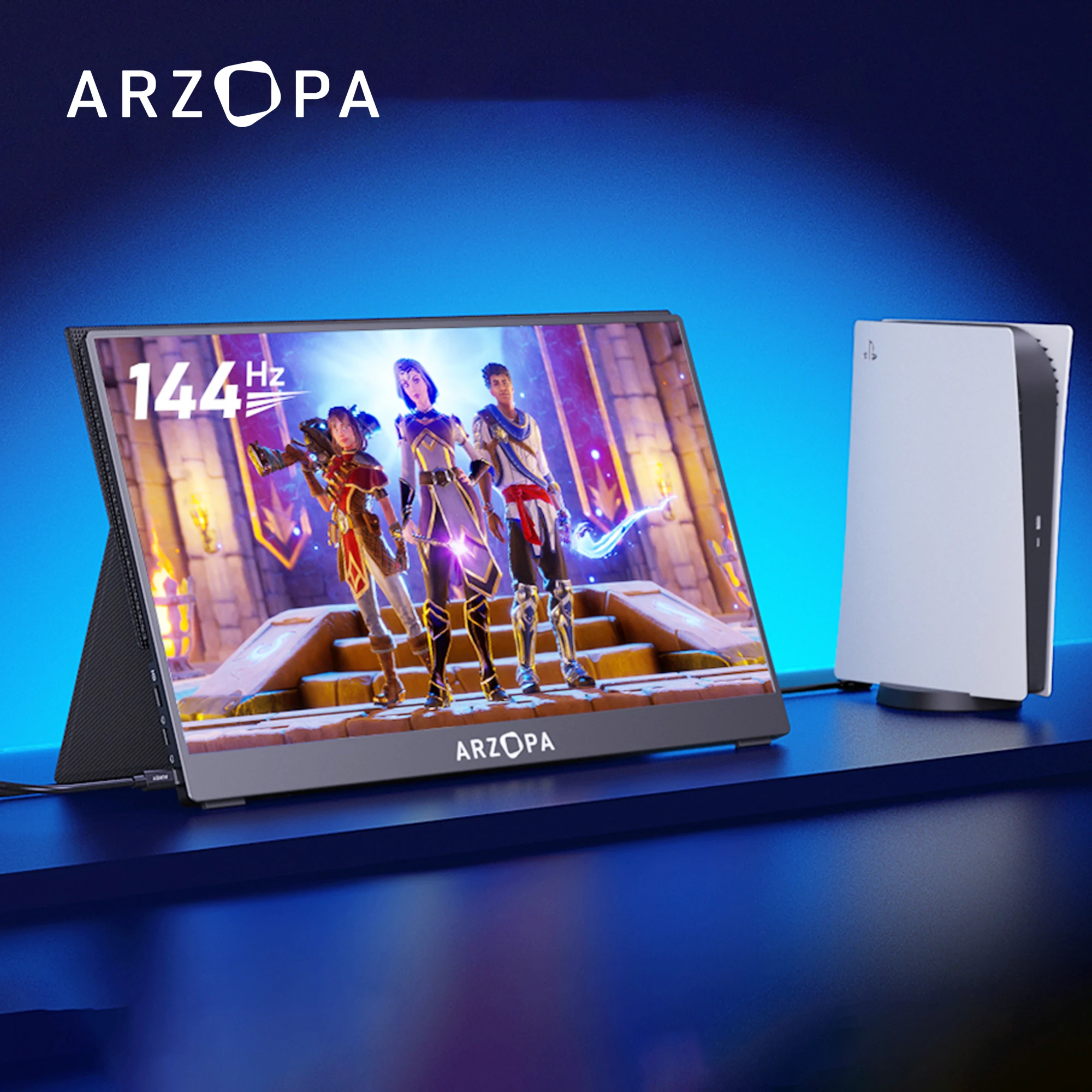 Additional laptop screen 1080p portable monitor 144Hz gaming display type c connection