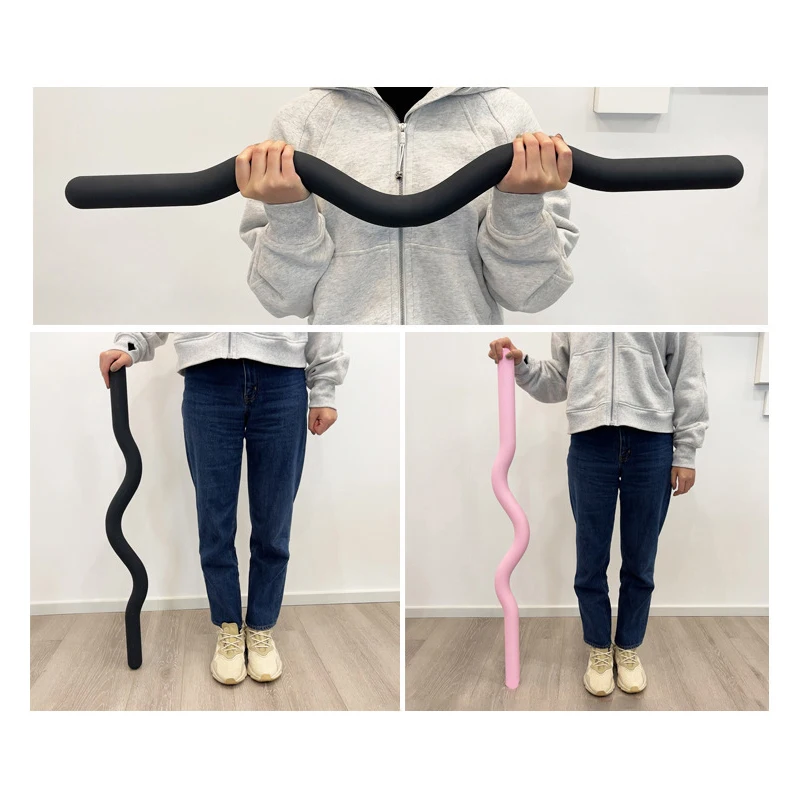 NEW Custom OEM Gym 15lb 25lb Fitness Barbell Bar Training Beam Silicone Anti-slip Pull Up Barbell