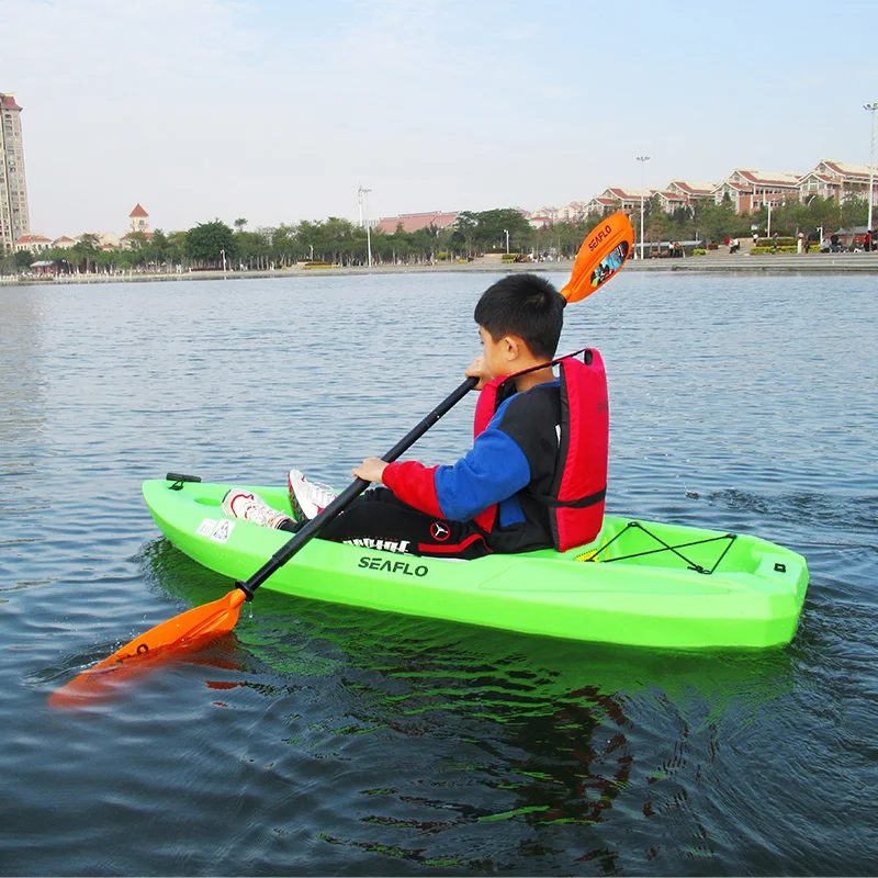 SEAFLO 6 feet Stable Sit on Top Children Kayaks water sport with paddle life jacket optional for sale
