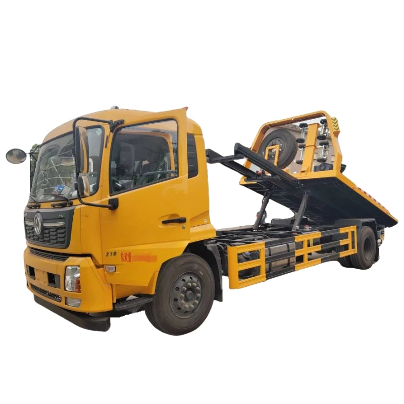 Dongfeng Tianjin 4x2 LHD 180hp wrecker truck roadside assistance tow truck