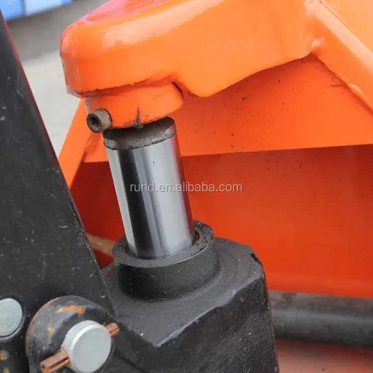 Heavy Duty Manual Hydraulic Forklift Truck Tools Double-Sided Feature for Warehouse and Factory Use Metallic Material