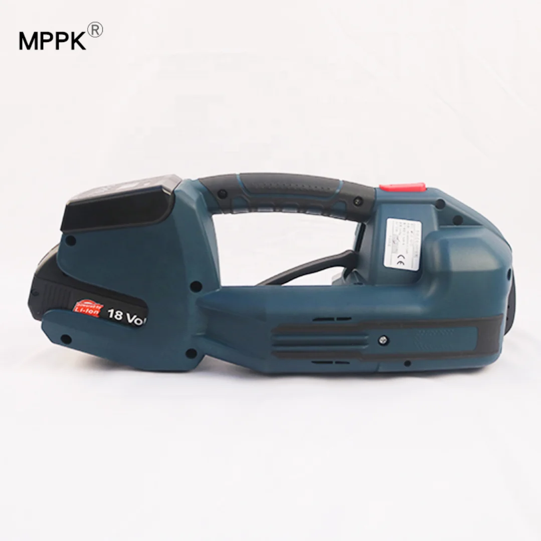  MPPK Q1 инструмент для связывания одной кнопкой батареи 12 13 16 мм автоматическая пластиковая PP PET обвязочная