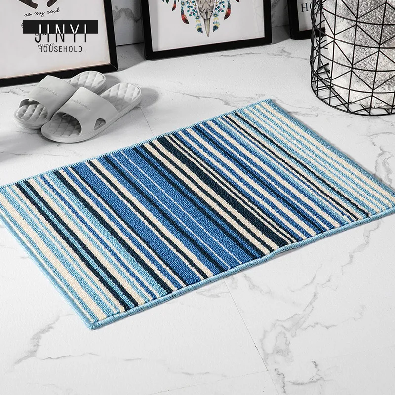 Pebble Marble Stone Grass Fish Foot Shape Plastic Diatom Bath Mat