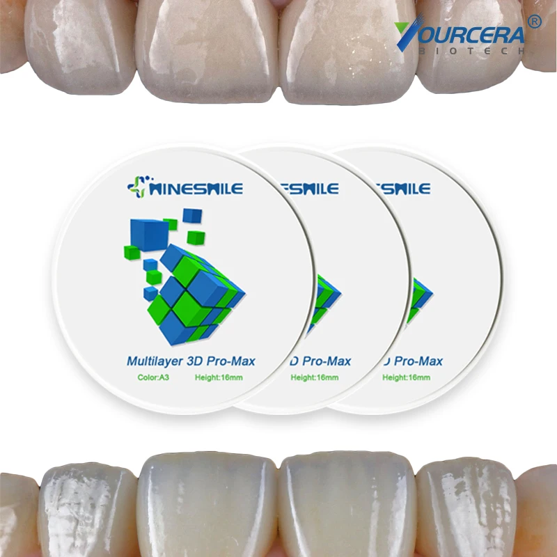 high value UT Multilayer zirconia fresadora dental