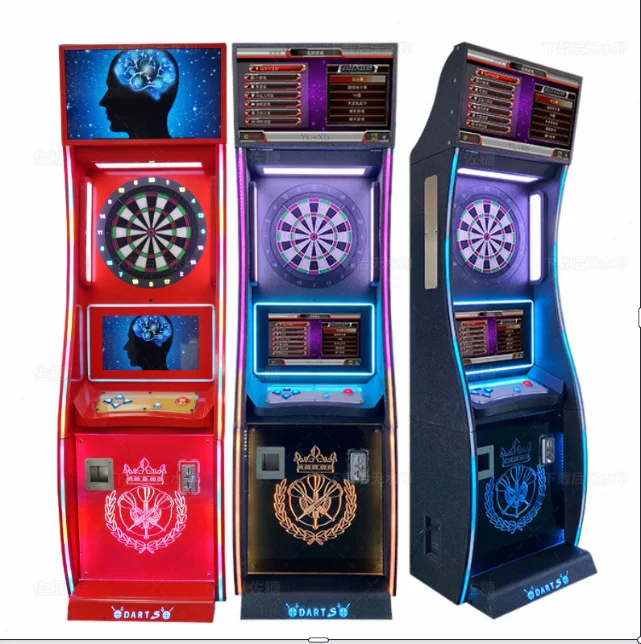 Dart target support scan code computer coin automatic electronic dart machine vertical cabinet electronic dart machine