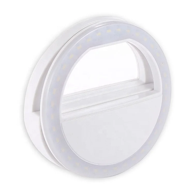 Популярный товар Amazon, светодиодное кольцо для селфи с аккумулятором, 36 светодиодов, Универсальное кольцо для мобильного телефона