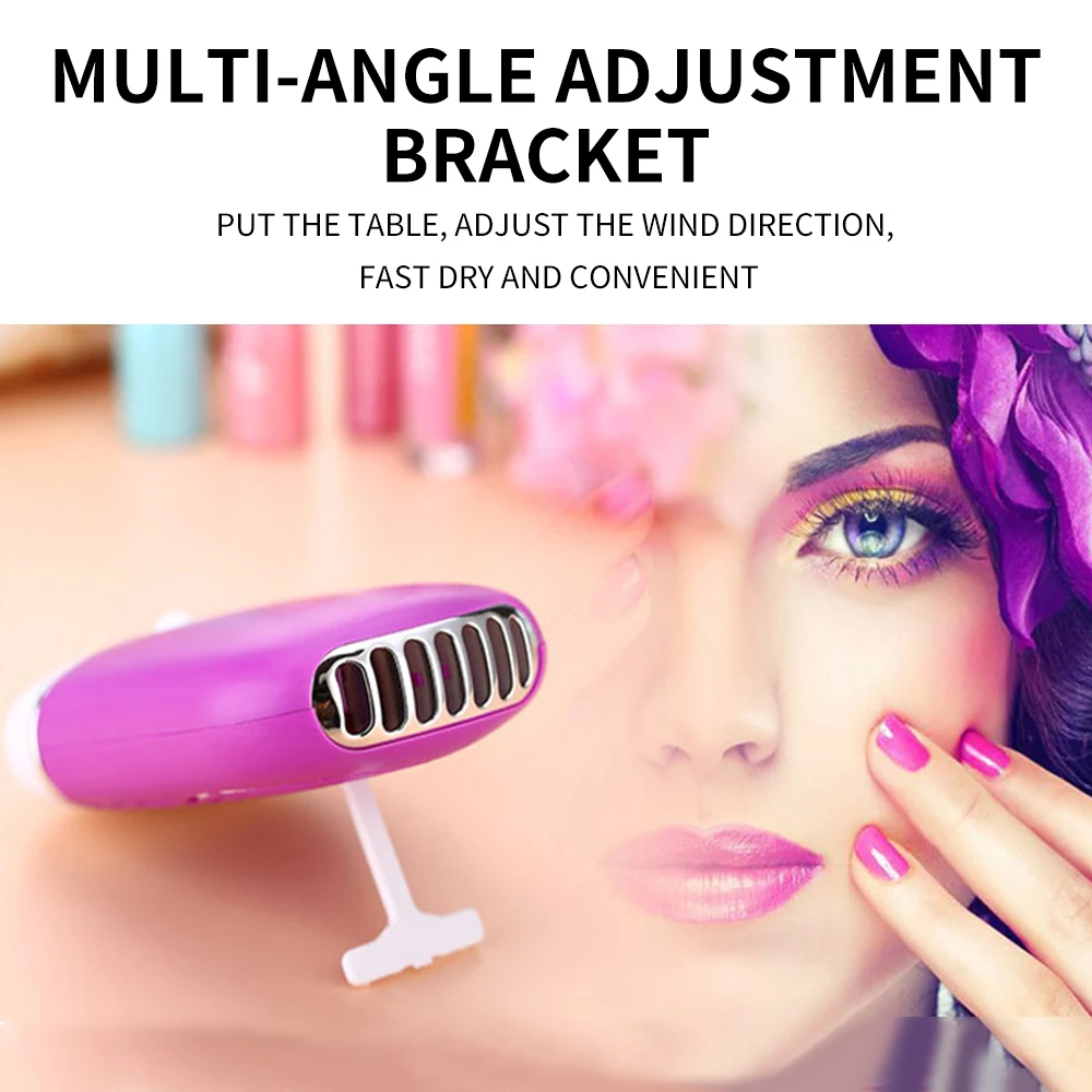 Usb Table Cooler Rechargeable Hand Small Handy Held Electric Fans Mist Bladeless Handheld Portable Handheld Mini eyelash Fan