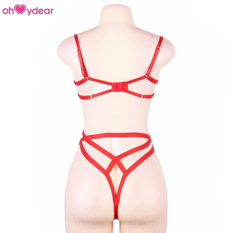 
Seductive Floral Embroidery Hollow Out Erotic Sexy Bra and Panty Sets 