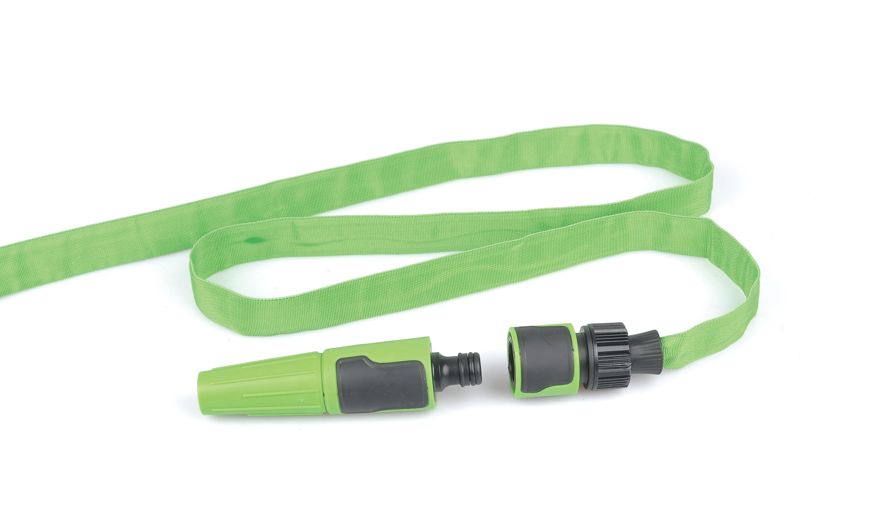 High water pressure durable high quality fabric flat garden water braided hose