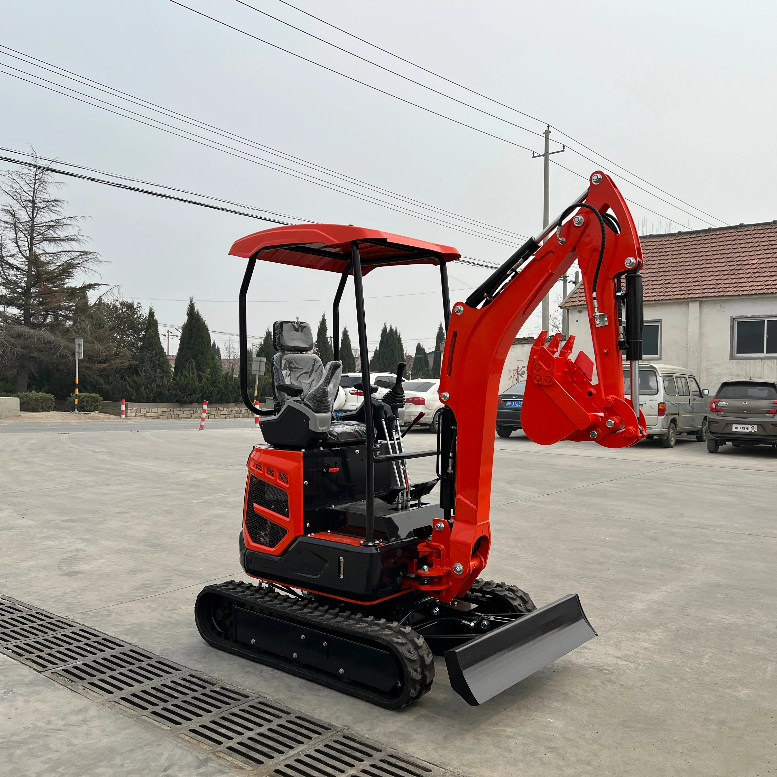 FREE SHIPPING!!1.5ton 1.7ton 1.8ton mini excavator 1800kg small digger  for sale EPA/EURO V/CE