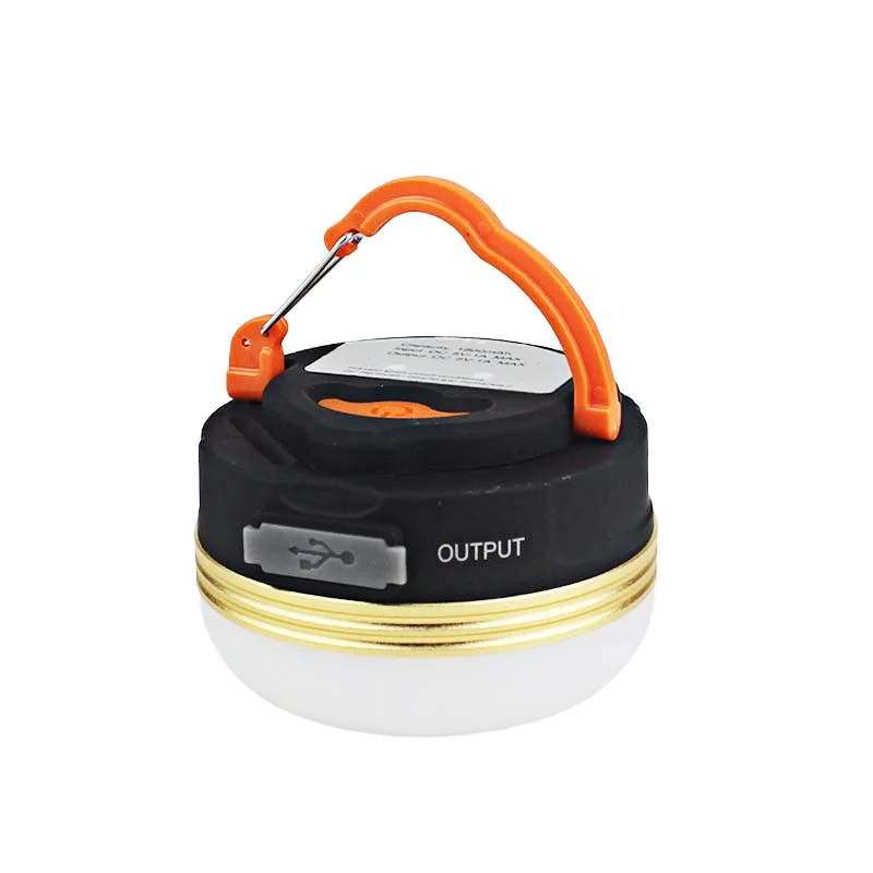 Strong light USB charging LED tent emergency charging treasure outdoor magnet mini camping light