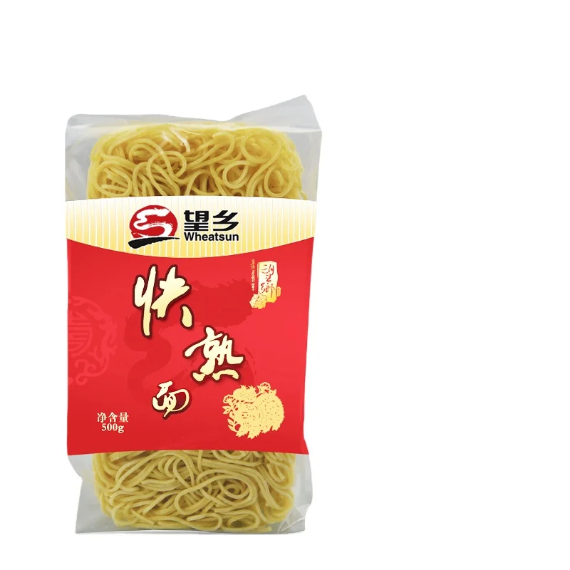 China wholesale manufacture Dried Noodles traditional Egg noodles quick cooking instant ramen noodle