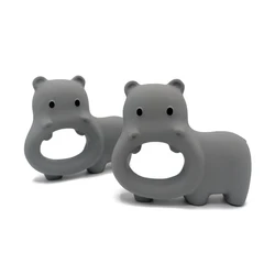 Green Pollution-free Customizable Rubber Hippo Degradable Molar Natural Latex Toys