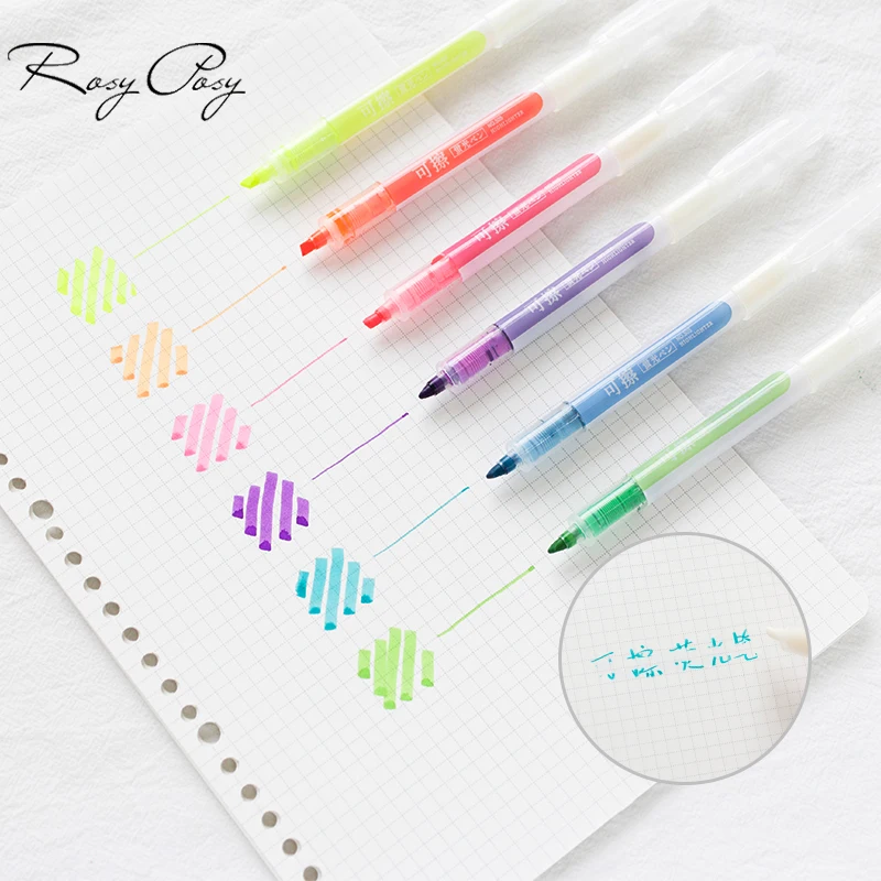 
6Colors Eraser Highlighter 
