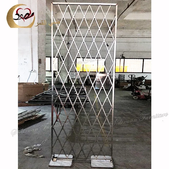 Декор для вечеринки мебель из нержавеющей стали Свеча настенный фон