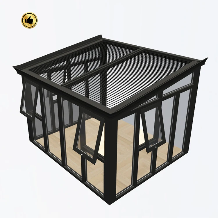 Wholesale Price Modern Sunroom Extension Sun room Greenhouse Glass House Four Season
