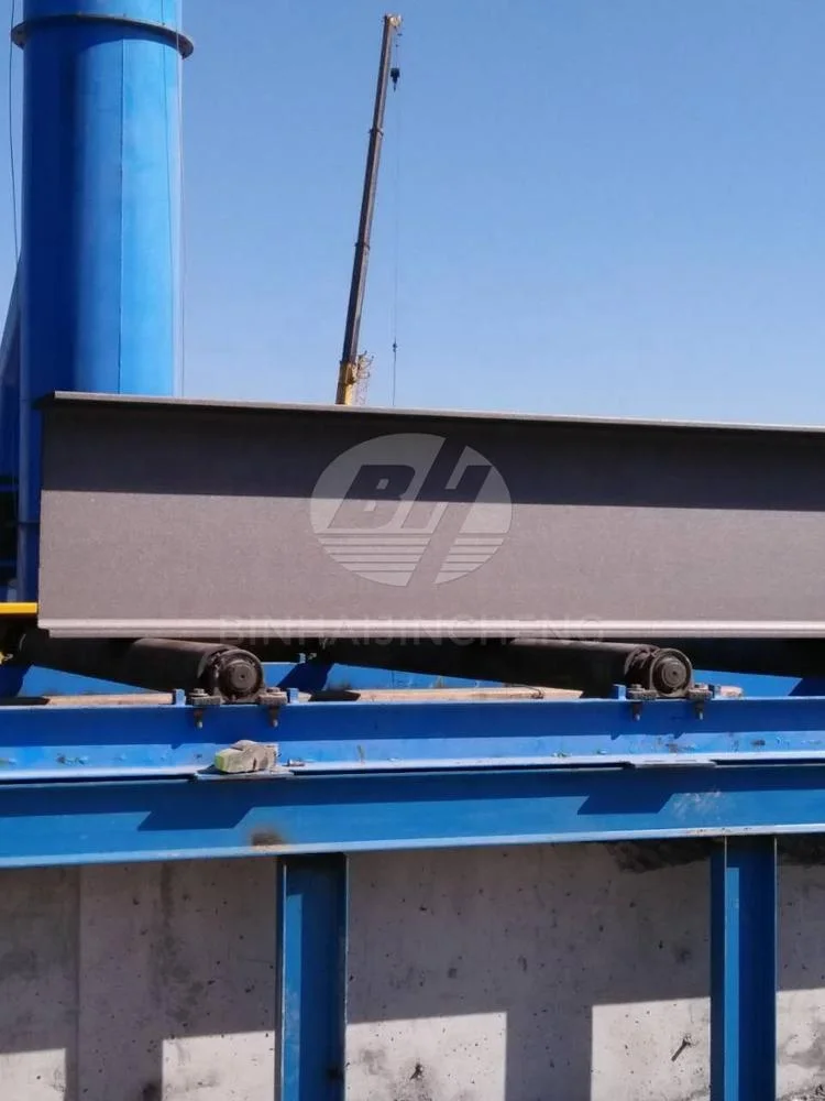 QH69 роликовый Тип h луч дробеструйная машина