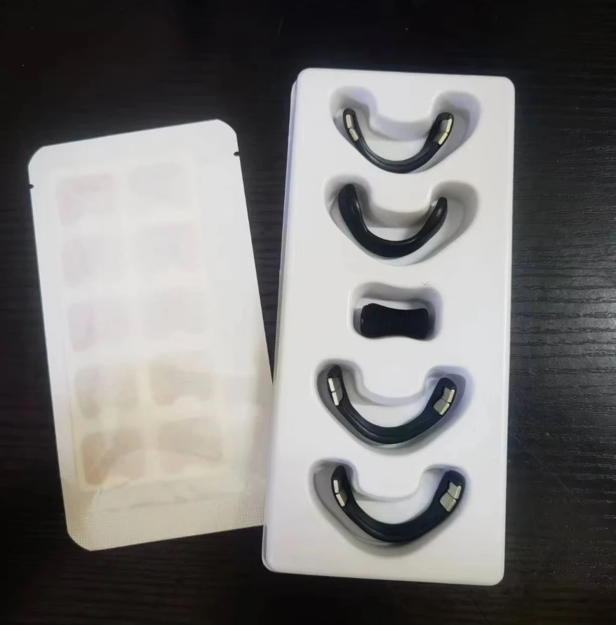 Breathing Nasal Strip Starter Kit Boost Oxygen Intake Snoring Sleep Quality Resistant Skin Magnetic magnet Nasal nose Clip strip